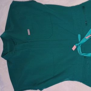 FIGS hunter green jumpsuit
